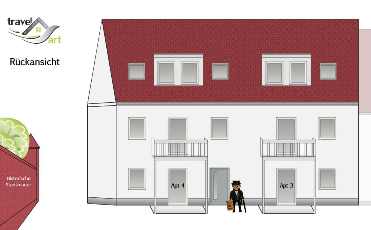 Travel Art Boardinghouse Apart otel Neuruppin Dış mekan fotoğraf