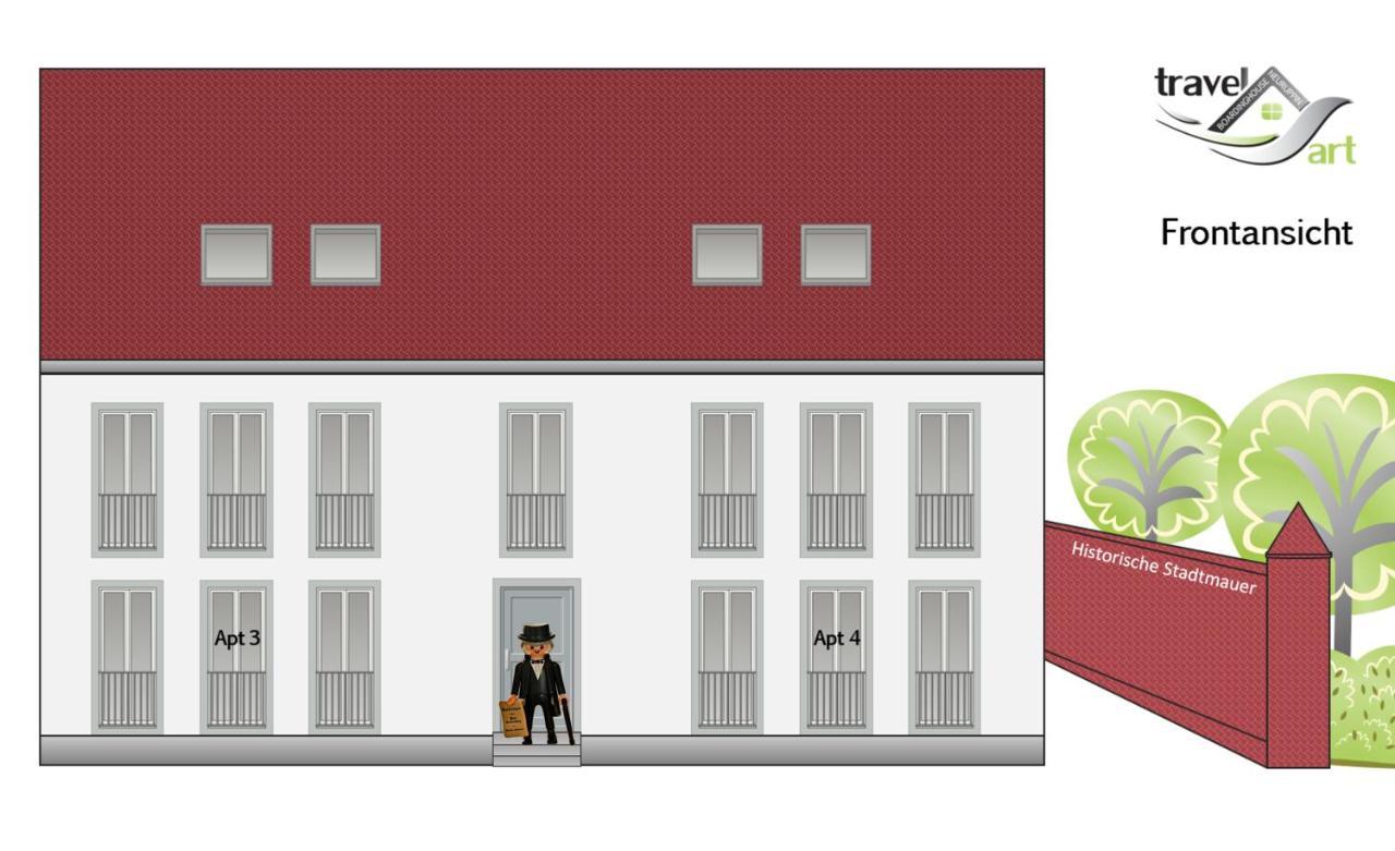 Travel Art Boardinghouse Apart otel Neuruppin Dış mekan fotoğraf